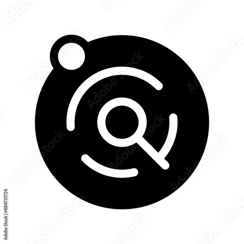 Radar Icon Vector Symbol Design Illustration