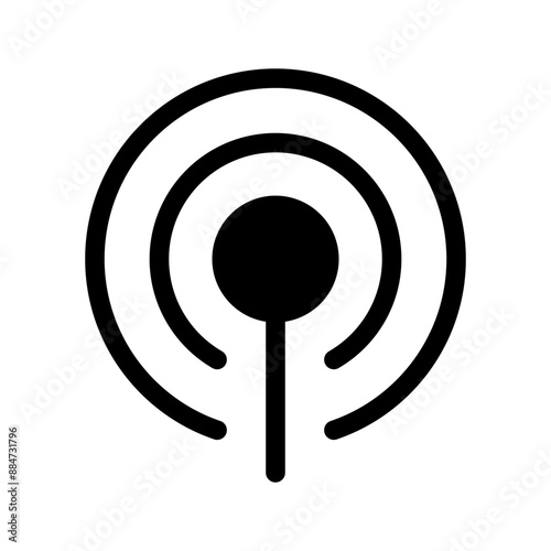 Signal Icon Vector Symbol Design Illustration