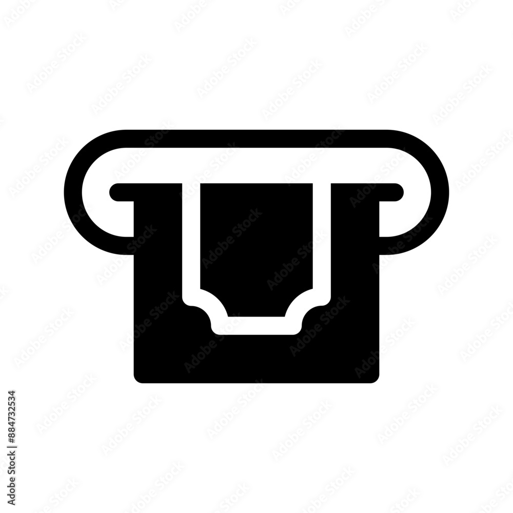 Withdraw Icon Vector Symbol Design Illustration Withdraw Icon Vector Symbol Design Illustration