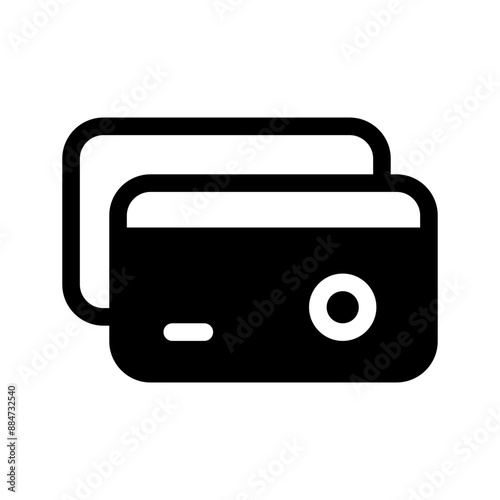 Credit Card Icon Vector Symbol Design Illustration