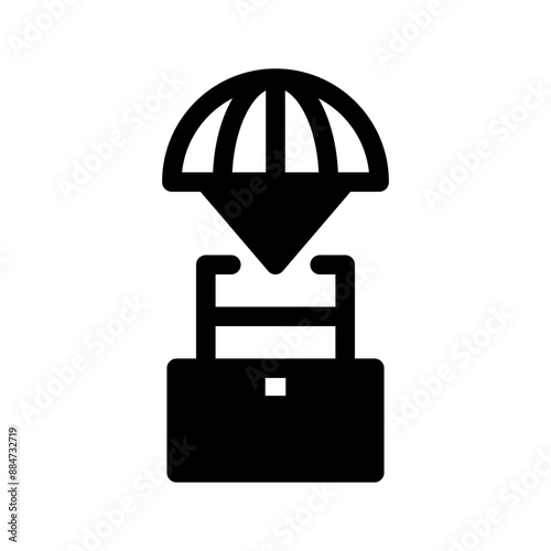 Airdrop Icon Vector Symbol Design Illustration