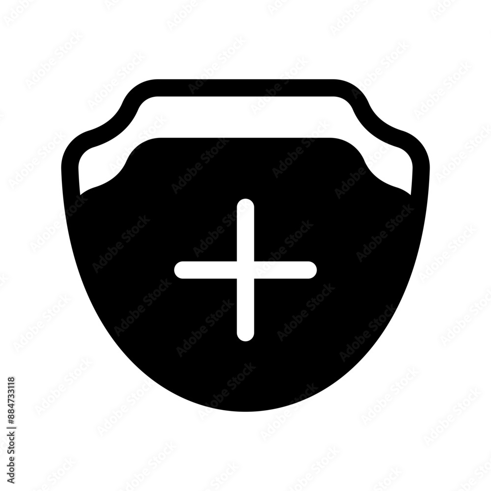 Fototapeta premium Insurance Icon Vector Symbol Design Illustration