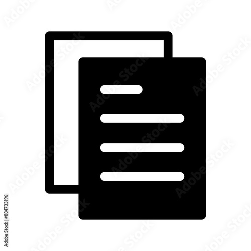 Exam Icon Vector Symbol Design Illustration