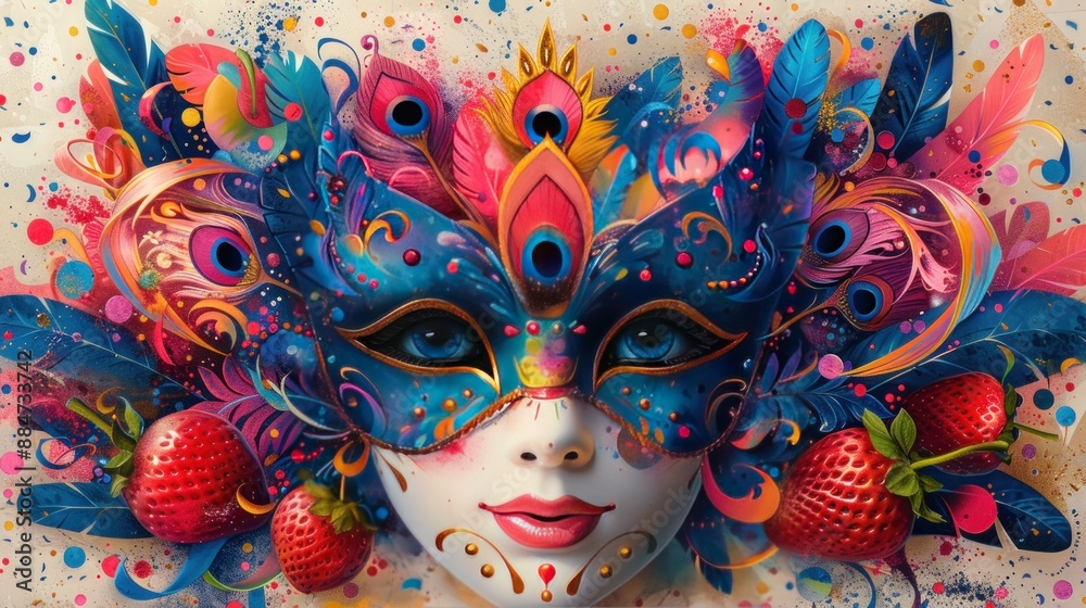 Fototapeta premium Masquerade Mystery