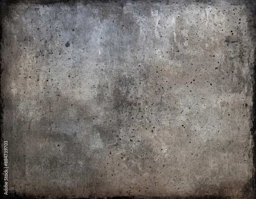 Background with a grunge, black concrete texture.