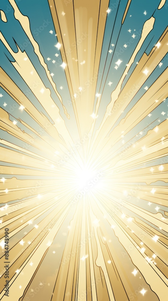 Obraz premium comic book style backgrounds