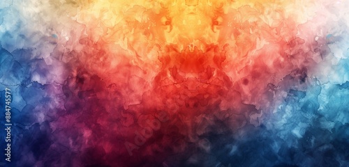 Lush watercolor gradients blending seamlessly to create vibrant and soothing wallpapers