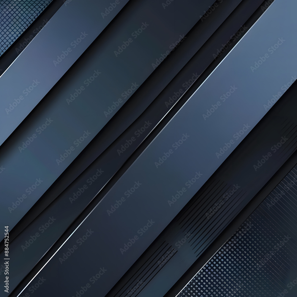 Abstract background with geometric shapes, black lines, and metallic strips in a modern minimalist style. Abstract background with geometric shapes, black lines, and metallic strips in a modern minimalist style.
