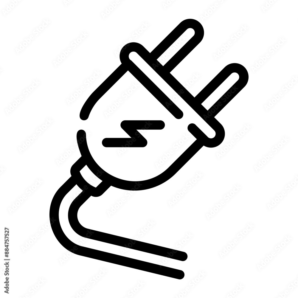 plug Line Icon plug Line Icon