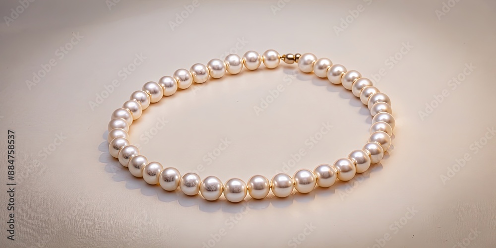 Elegant pearl necklace on a light background, pearl, necklace, jewelry, accessory, elegant, fashion, style, luxury Elegant pearl necklace on a light background, pearl, necklace, jewelry, accessory, elegant, fashion, style, luxury
