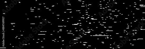 TV static noise texture. Glitch vhs pixel noise wallpaper. Random interference signal concept. Random rippled video tape background. Image distortion distressed backdrop effect. Vector pattern