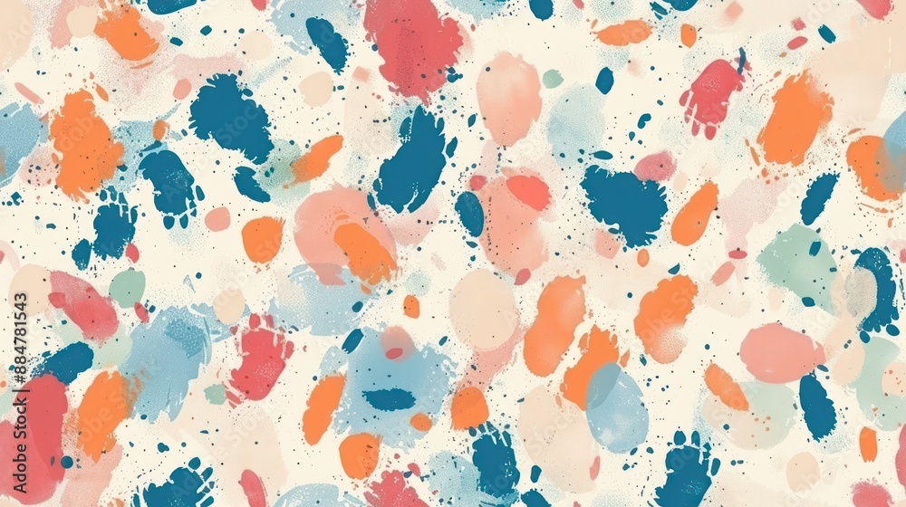 Abstract Watercolor Pattern Abstract Watercolor Pattern