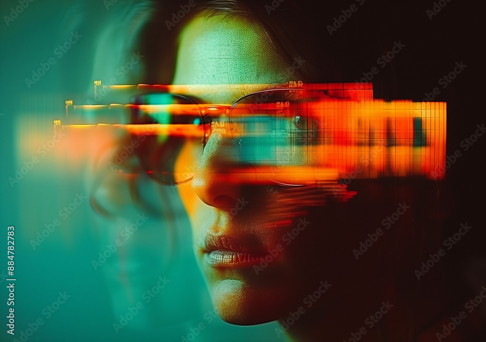 custom made wallpaper toronto digitala business woman portrait, cinematic film style