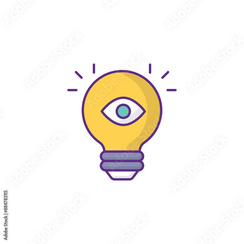 serendipity icon design with white background stock illustration