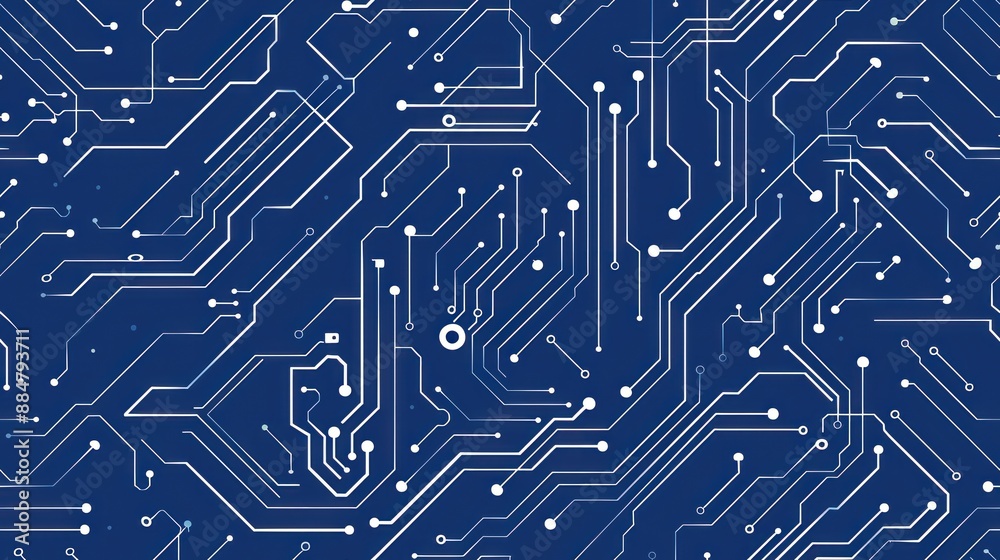 Abstract Circuitry Pattern Abstract Circuitry Pattern