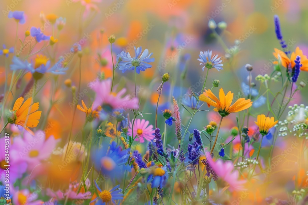 field of flowers