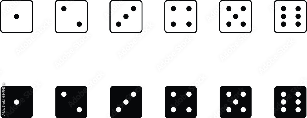 vector set of dice to gamble or gambling. dice cube, casino game. Black icon. casino symbol isolated on transparent Background, gambling game business concept, for web, mobile phone, app, logo design. vector set of dice to gamble or gambling. dice cube, casino game. Black icon. casino symbol isolated on transparent Background, gambling game business concept, for web, mobile phone, app, logo design.