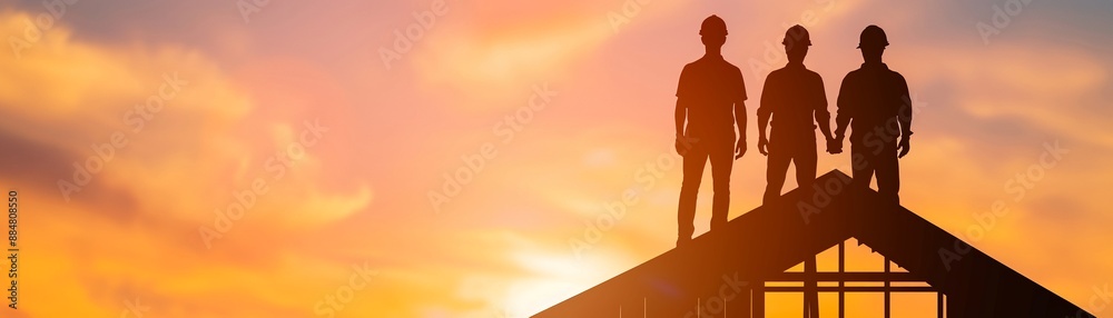 Construction workers building a wooden structure on a development site, realistic photo, high resolution, detailed craftsmanship, dynamic activity Construction workers building a wooden structure on a development site, realistic photo, high resolution, detailed craftsmanship, dynamic activity