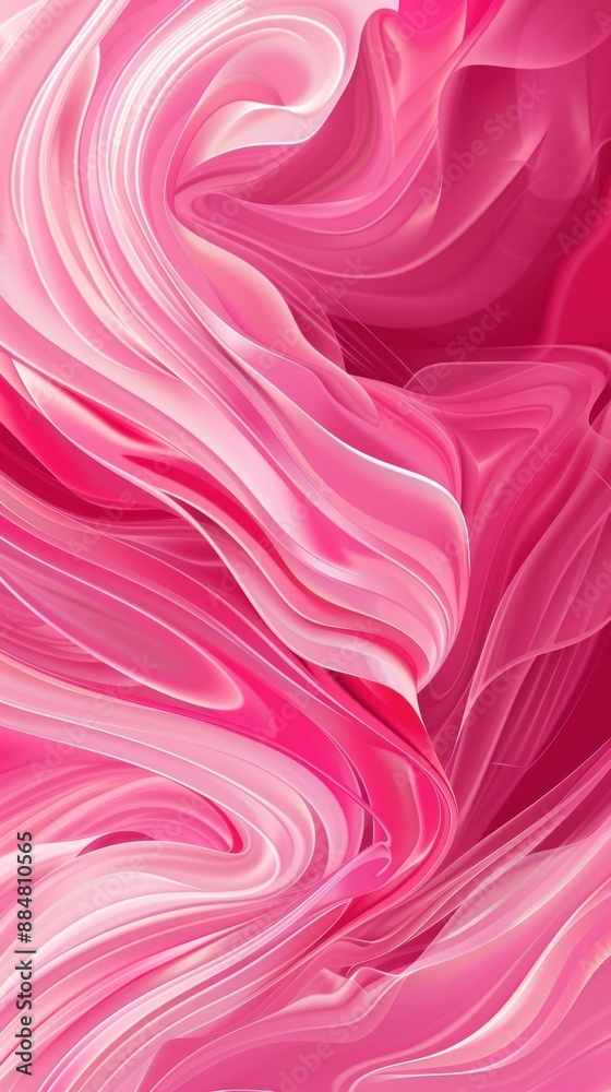 Abstract Swirling Pink and White Design Abstract Swirling Pink and White Design