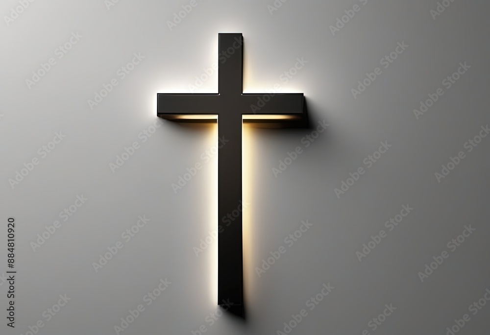 Christian Cross on isolated background Christian Cross on isolated background