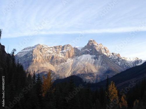 sunrise over the mountains