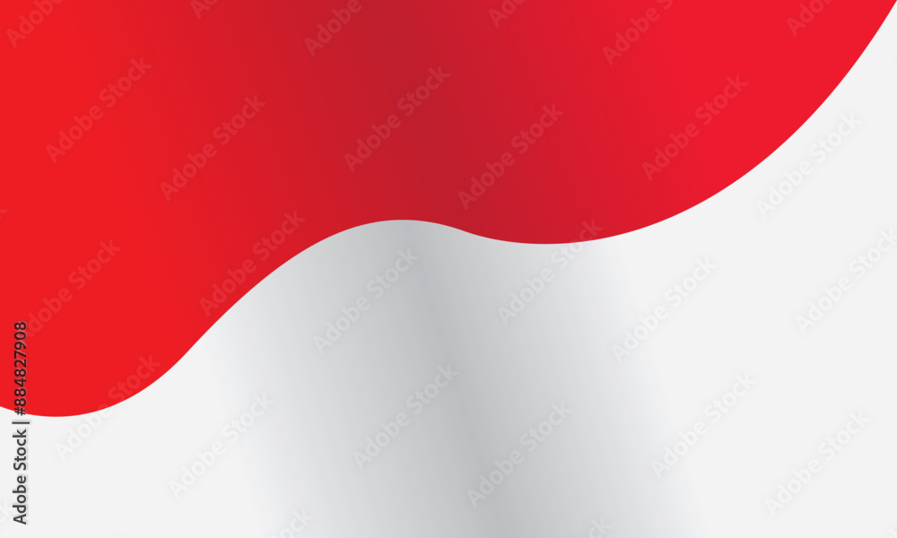 Naklejka premium Indonesia flag background, Indonesia Independence day banner