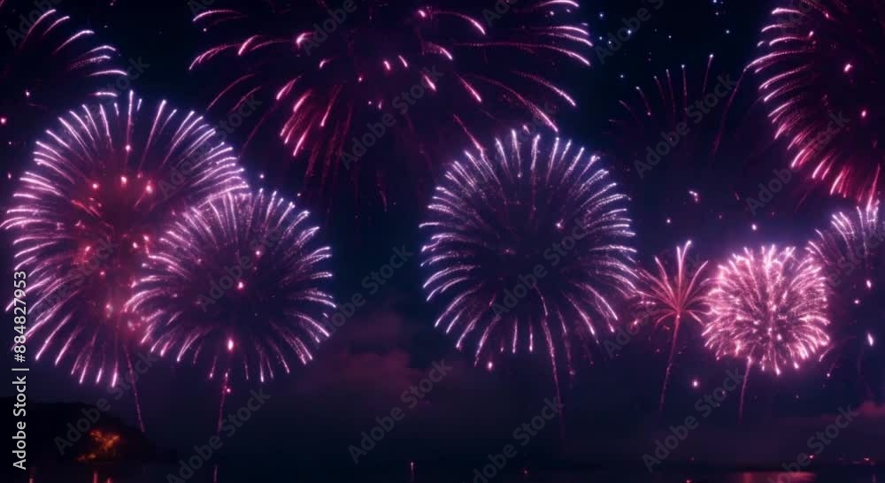fireworks in the night sky fireworks in the night sky