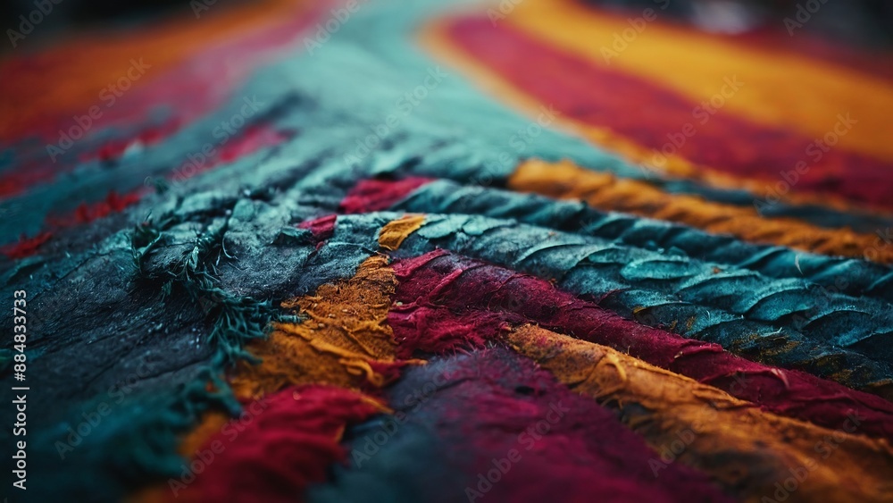 Obraz premium Texture of colorful effect