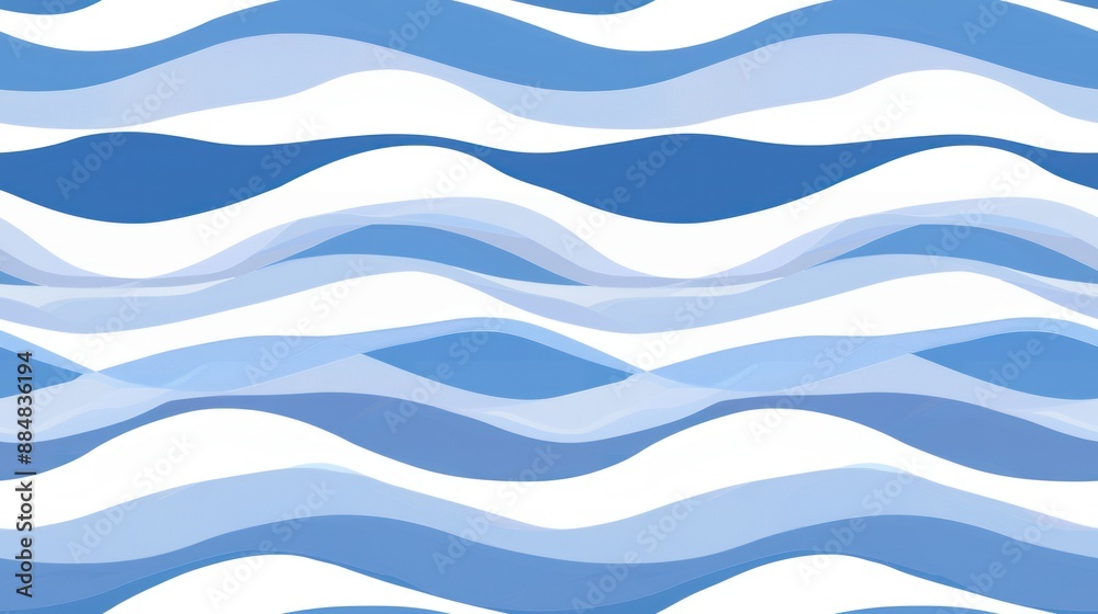 Abstract Blue Waves Abstract Blue Waves