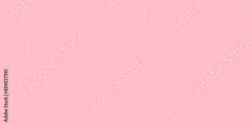 Abstract geometric mosaic broken tiles design stained seamless geometric retro pattern broken quartz crystalized polygonal diamond shape vintage vector background.