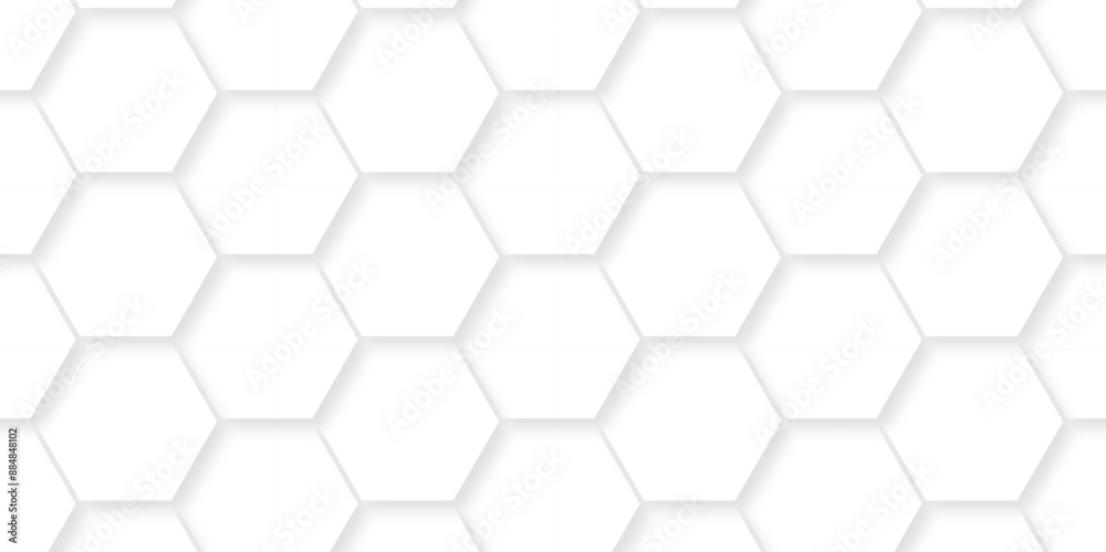 Abstract hexagonal futuristic geometric backdrop White background and embossed hexagon , honeycomb white hexagon concept design abstract technology background vector background, or wallpaper. Abstract hexagonal futuristic geometric backdrop White background and embossed hexagon , honeycomb white hexagon concept design abstract technology background vector background, or wallpaper.