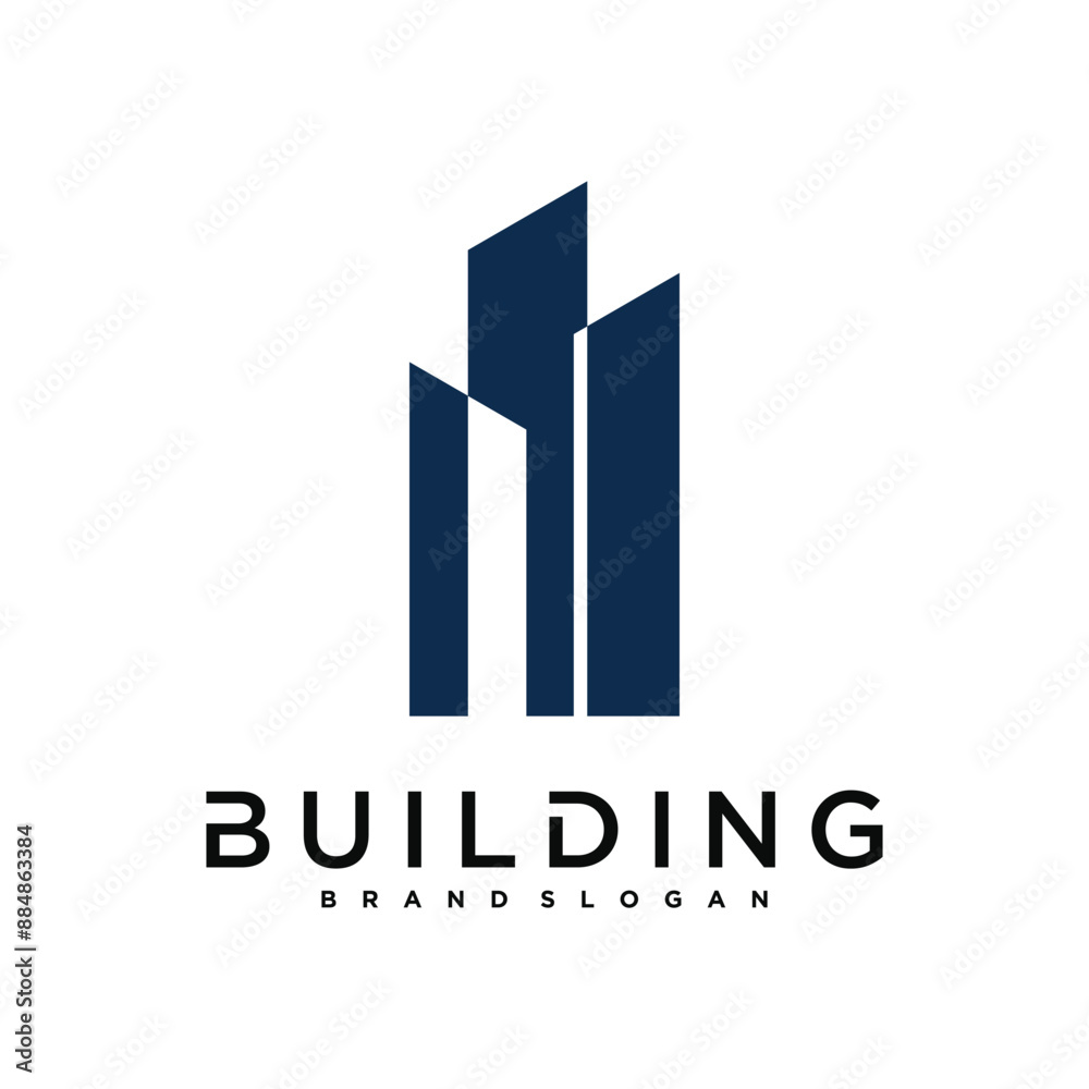 Simple building and construction logo design. Construction, apartment and architect symbols. Premium Vector Simple building and construction logo design. Construction, apartment and architect symbols. Premium Vector