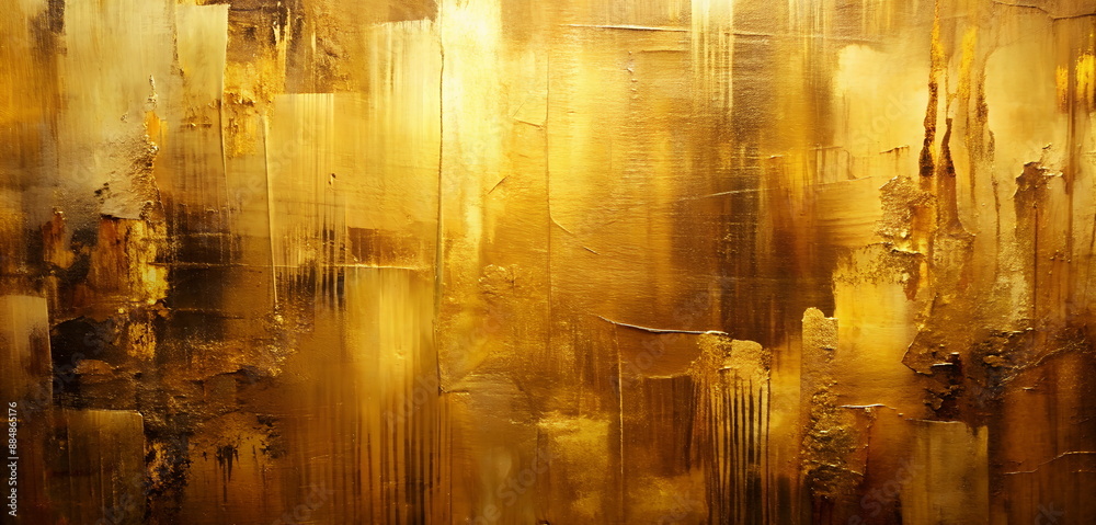 Fototapeta premium Gold texture background banner. template. Copy space. Mockup. Abstract Christmas background