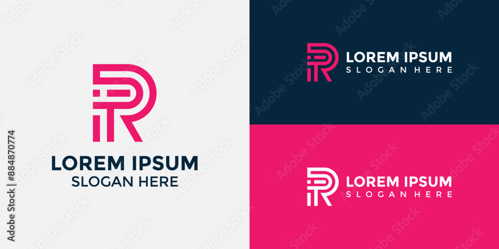 R Logo Design Template Vector Graphic Branding R Logo Design Template Vector Graphic Branding