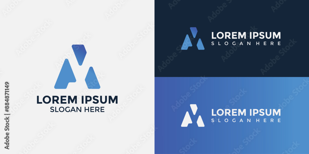 A Logo Design Template Vector Graphic Branding A Logo Design Template Vector Graphic Branding