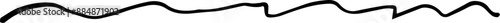 Underline scribble lines, cross stoke, set free hand fast marks, typography elements 