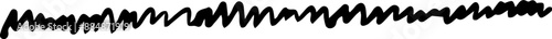 Underline scribble lines, cross stoke, set free hand fast marks, typography elements 