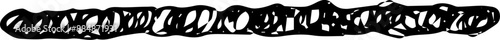 Underline scribble lines, cross stoke, set free hand fast marks, typography elements 