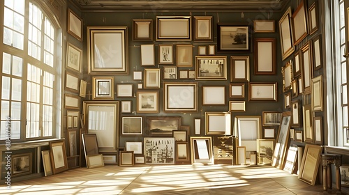 A Room Filled With Pictures