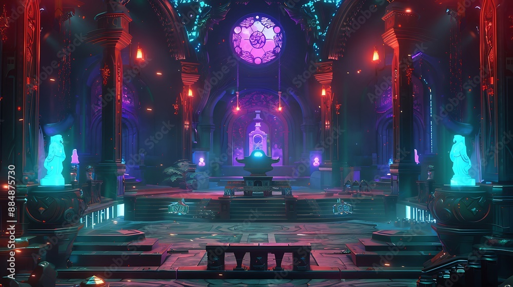 Mysterious Illuminated Chamber Mysterious Illuminated Chamber