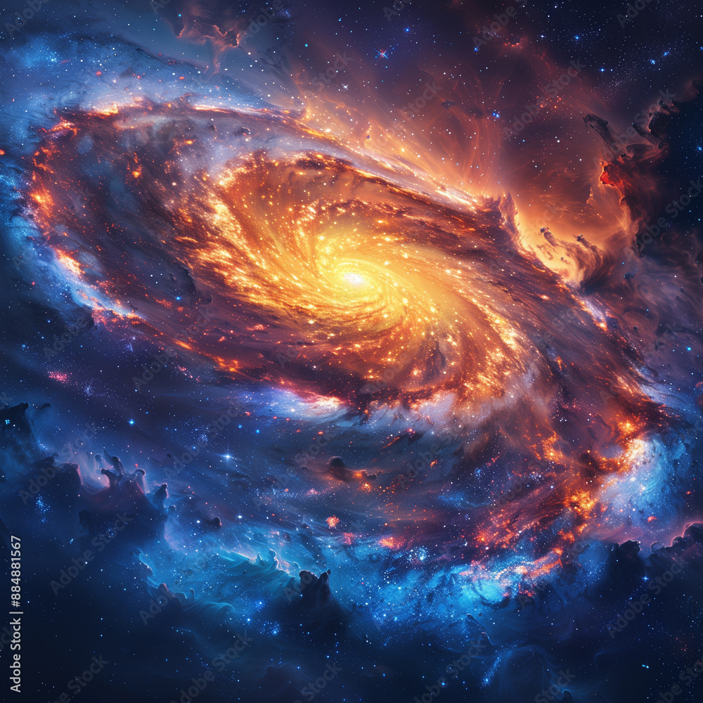 Illustration dream universe that is beyond imagination Illustration dream universe that is beyond imagination