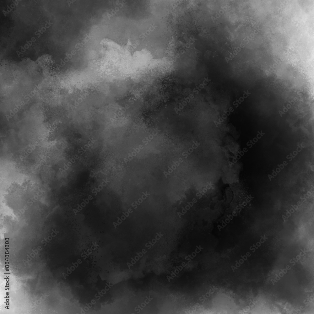 Fototapeta premium Watercolor dust autumn abstract background digital painting. watercolor paint stroke background. Set of blue watercolor backgrounds. Watercolor splash on white background.