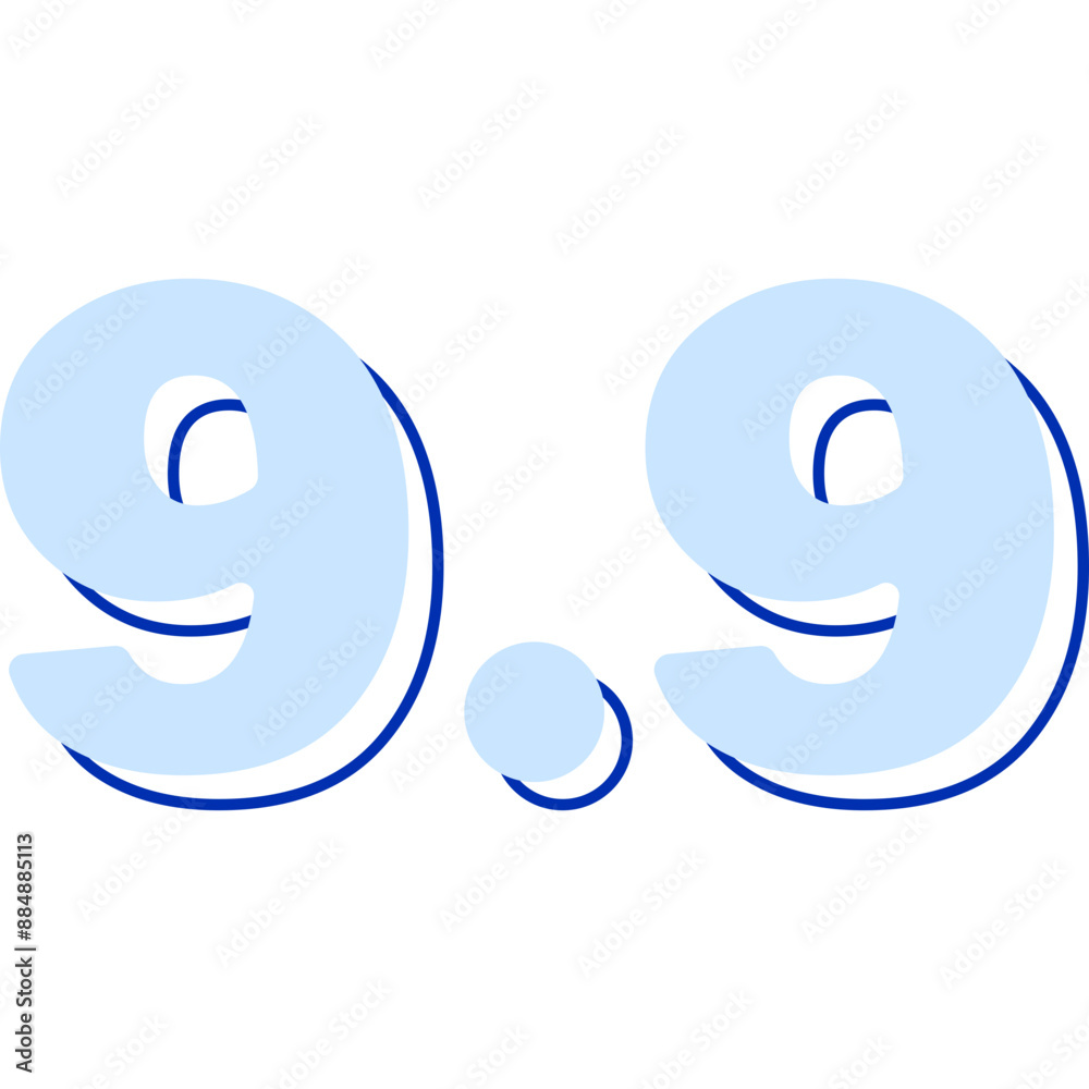 Obraz premium Date Sale Illustration