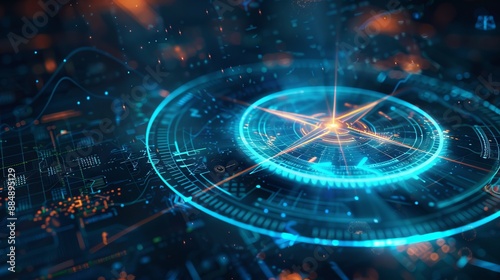 Wallpaper Mural The digital compass: A strategic explorer for businesses, Vision crisis, Mission path, Agency creative, Digital strategy, Market decision, Achievement strategy, Financial stock, Company vision  Torontodigital.ca