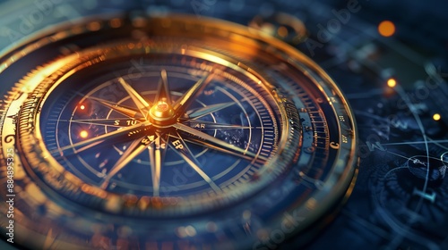 Wallpaper Mural The digital compass: A strategic explorer for businesses, Vision crisis, Mission path, Agency creative, Digital strategy, Market decision, Achievement strategy, Financial stock, Company vision  Torontodigital.ca