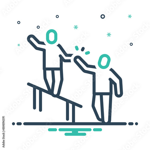 Mix icon for trust