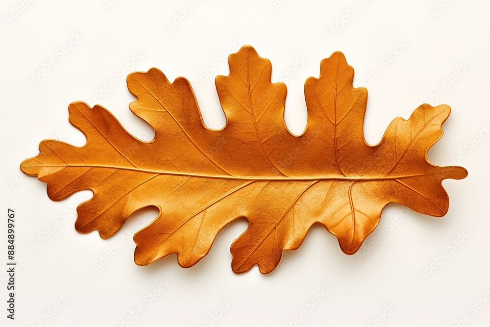 Fototapeta premium maple leaf on a white background