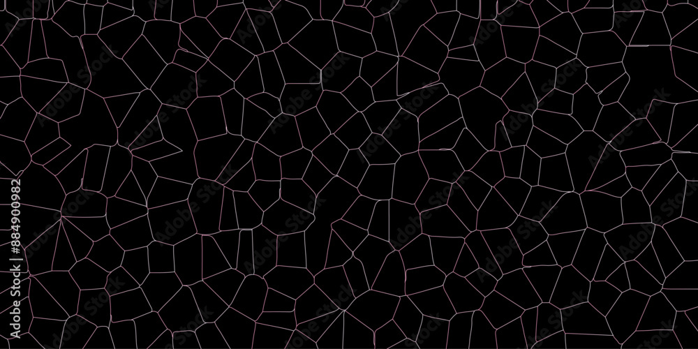 Abstract geometric mosaic broken tiles design stained seamless geometric retro pattern broken quartz crystalized polygonal diamond shape vintage vector background.