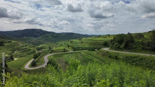 Kaiserstuhl vineyard view germany, texas pass Kaiserstuhl in Germany, Vine region Kaiserstuhl 