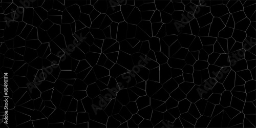 Abstract geometric mosaic broken tiles design stained seamless geometric retro pattern broken quartz crystalized polygonal diamond shape vintage vector background.